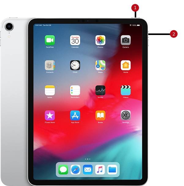 how to turn off ipad pro